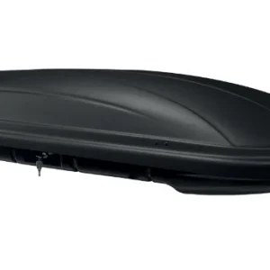 АВТОБОКС MENABO MARATHON 198X79X37CM С ЕДНОСТРАННО ОТВАРЯНЕ С КЛЮЧ, 460 ЛИТРА - ЧЕРЕН