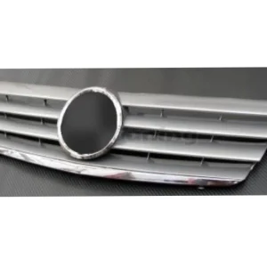 Решетка за Mercedes C203 Coupe (2000-2007) - 4 ребра хром