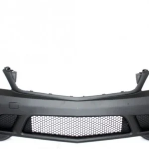 Предна броня за Mercedes C-Class W204 (2007-2011) - AMG look - без халогени и без отвори за парктроник