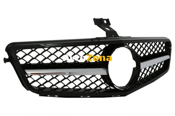 Предна решетка за Mercedes C-Class W204 S204 (2007-2014) Sport Piano Black C63 Design