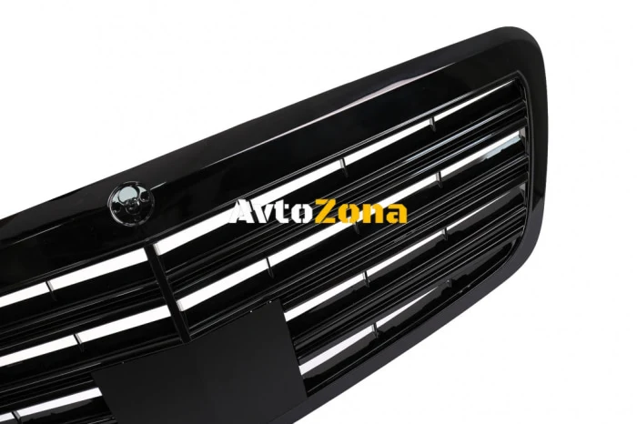 Решетка за Mercedes S-Class W221 Facelift (2010-2013) S63 S65 Дизайн Piano Black