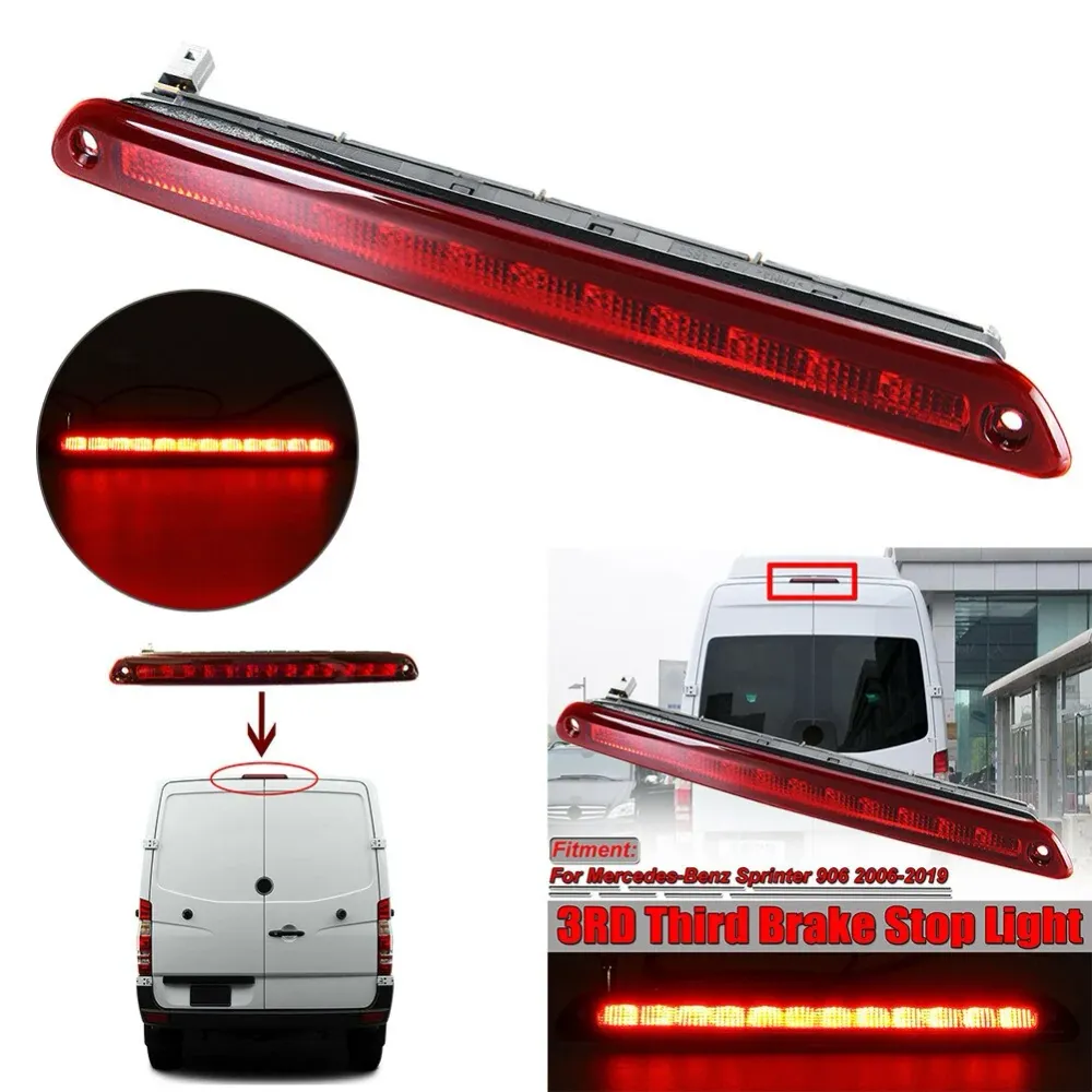 Трети стоп, задна светлина за MERCEDES Sprinter, Мерцедес Спринтер, VOLKSWAGEN VW Crafter, Фолксваген Крафтер 2006-2018, Ч...