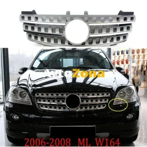 Централна решетка за Mercedes ML W164 (2005-2008) Хром