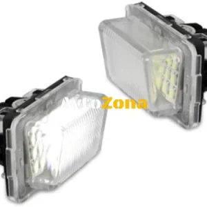 Плафони за задния номер за Mercedes W204 / W212 / C207 / W221 - с оригинална букса