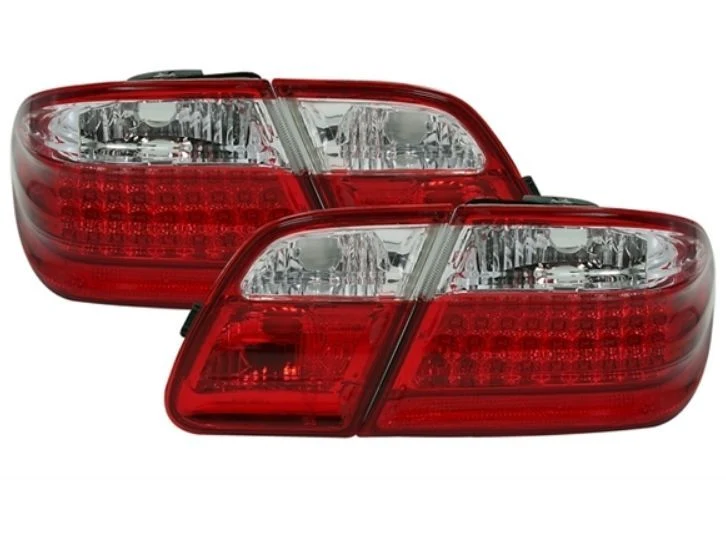 Диодни стопове Mercedes W210 E-Class (95-02) - бял мигач