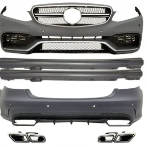 Боди кит за Mercedes W212 E-Class (2013+) - AMG Пакет с накрайници