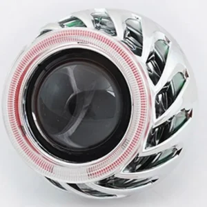 Биксенон лупи за вграждане MORIMOTO MINI SPIRAL 2.5" - с бял вътрешен и жълт външен ринг