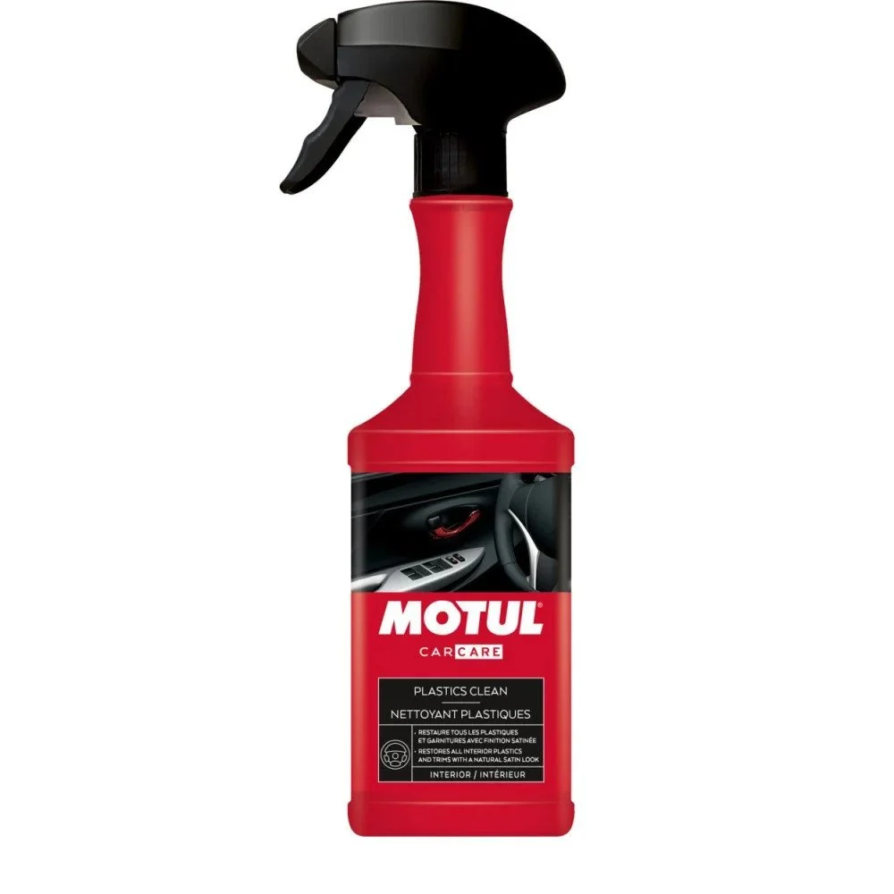 Препарат за почистване на вътрешни пластмаси Motul Plastics Clean, 500 мл