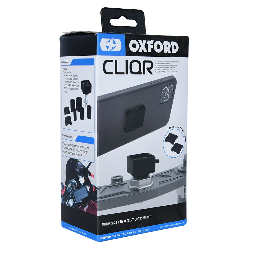 Стойка за глава за мотоциклет Mount Oxford CLIQR