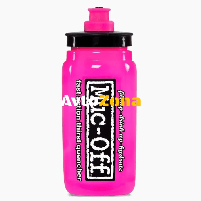Бутилка за вода Muc-Off x Elite Fly - Pink 750 ml