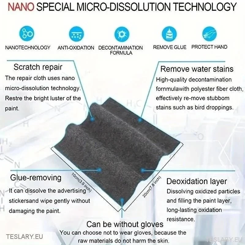 Nano технология за ремонт на драскотини ремонт плат