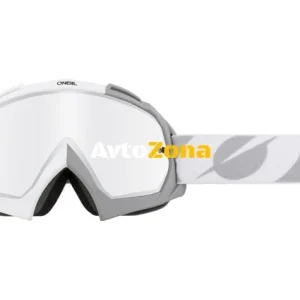Крос очила O'NEAL B-10 TWOFACE WHITE/GRAY - SILVER MIRROR