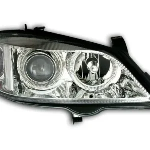Кристални фарове OPEL ASTRA G (98-04) - хром
