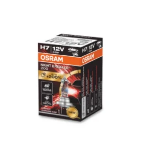 Крушка H7 OSRAM 12V, 55W, 3700 К, 1500 lm.,PX26D Night Breaker +200%