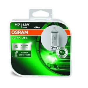Крушка H7/ OSRAM 12V, 55W, тип фасунга: PX26D, серия: Ultra Life