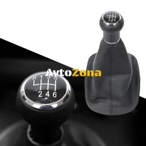 Tопка Скоростен Лост С Маншон Кожен Кожух Пасат VW Passat B5 2001-2005 6 Скорости
