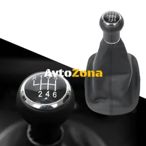 Tопка Скоростен Лост С Маншон Кожен Кожух Пасат VW Passat B5 2001-2005 6 Скорости