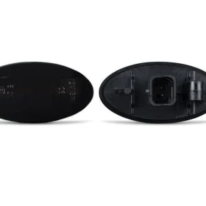 Диодни мигачи за калник за Peugeot 107, 206, 307 / Citroen C1, C2, C3, C5, Xsara / Toyota Aygo - опушени с бягащ мигач