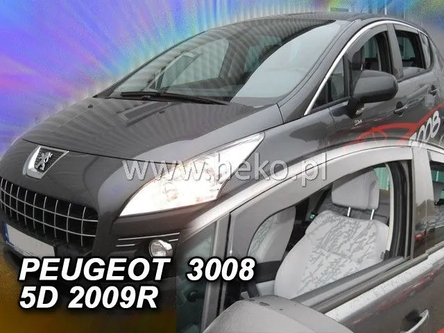 ВЕТРОБРАНИ ЗА PEUGEOT 3008 / 5008 (2009-2017) 2БР. ПРЕДНИ