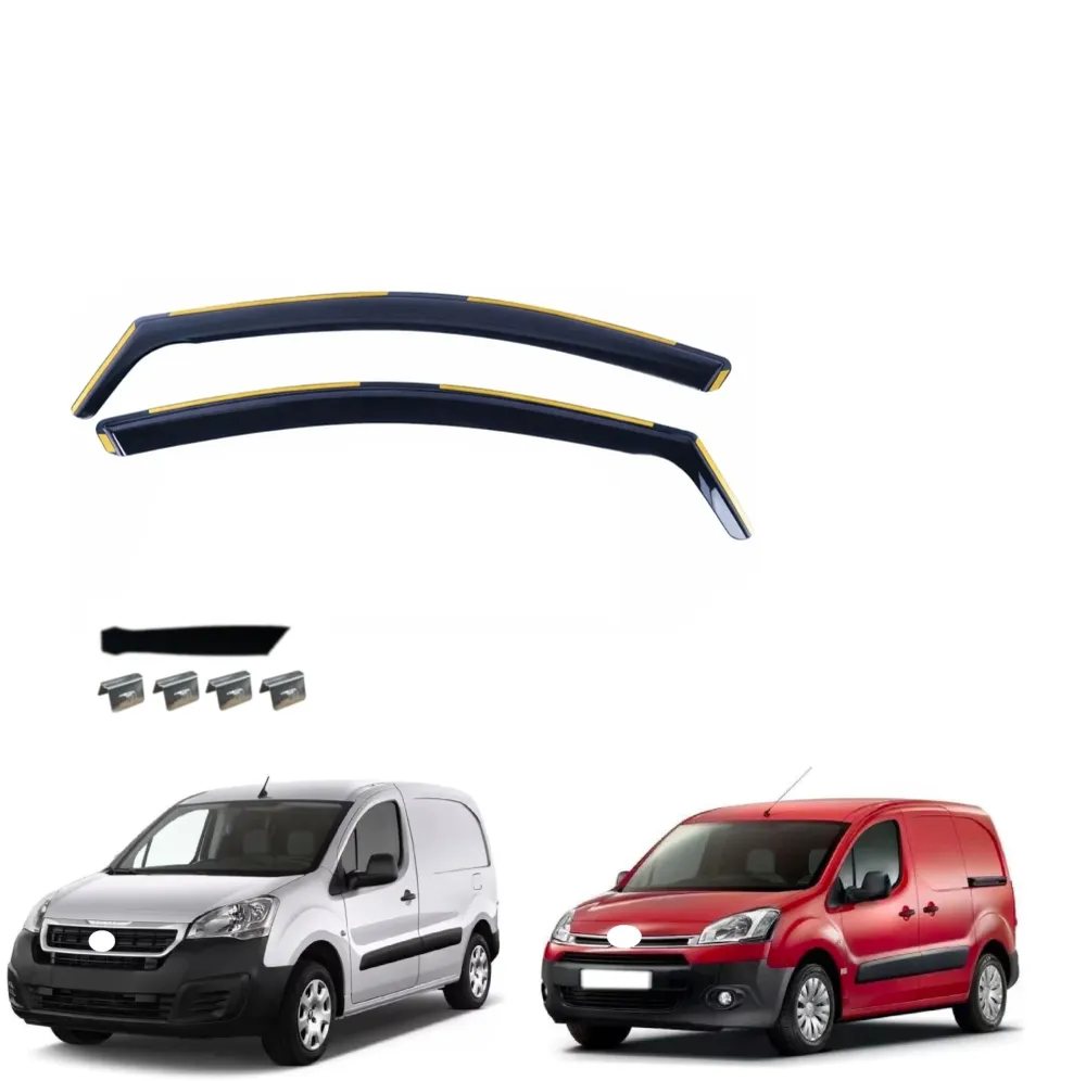 Комплект от 2бр. ветробрани за Peugeot Partner II Tepee / Citroen Berlingo II 2008 - 2018 г.