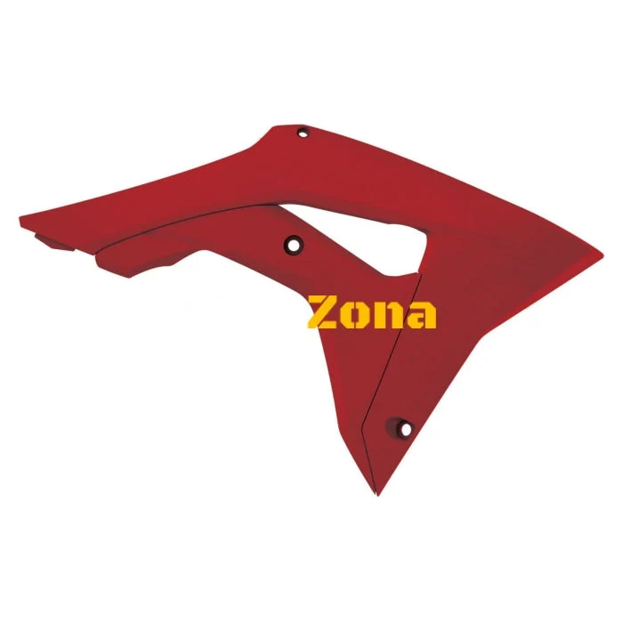 Пластмасови капаци за радиатор Polisport HONDA CRF450R - 2021 RED