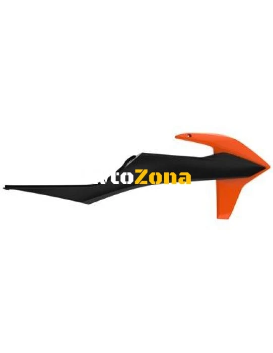 Пластмасови капаци за радиатор Polisport KTM EXC/EXCF/XCW/XCFW OEM Color (21) KTM Orange/Black