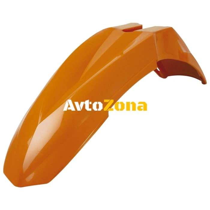 Преден калник универсален POLISPORT SUPERMOTO UNIVERSAL ORANGE