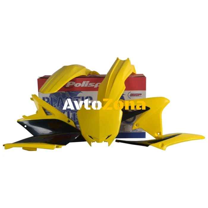 Пластмасов MX кит Polisport за Suzuki RMZ250 -2010-18 OEM Color (10-12)