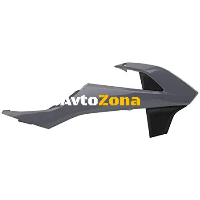 Пластмасови капаци за радиатор Polisport КТМ SX /SX-F / EXC / EXC-F / XC / XC-F Nardo Grey/Black