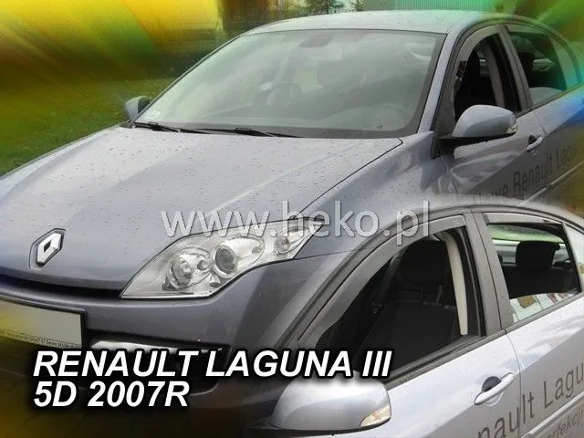 ВЕТРОБРАНИ ЗА RENAULT LAGUNA (2007+) 5 ВРАТИ - 2БР. ПРЕДНИ