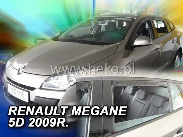 Ветробрани за RENAULT MEGANE / GRANDTOUR (2009-2016) Combi - 4бр. предни и задни