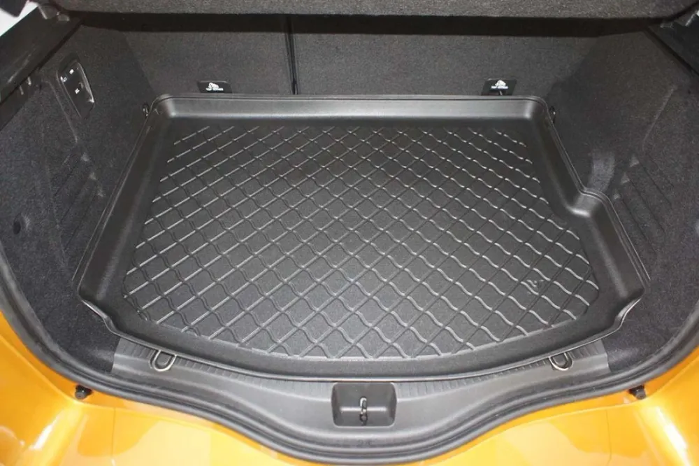 Гумирана стелка за багажник за Renault Scenic IV (2016+) 5 seats; on adjustable boot floor upper position (flat loading th...
