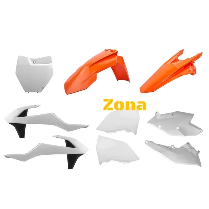 Пластмасов MX Replica кит POLISPORT за KTM SX/ SX-F/ XC-F OEM Color 17
