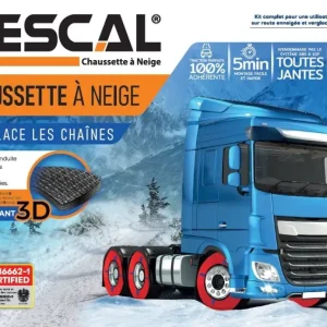 Текстилни вериги за сняг за камион и автобус Rescal - размер 160 - 2бр.