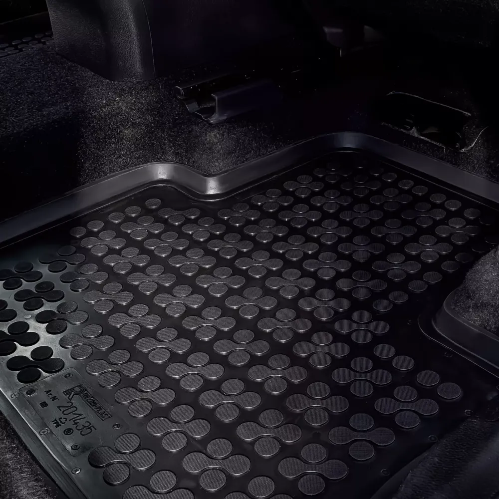 Гумени стелки Rezaw-Plast за Ford Tourneo Custom (2018-2023) Titanium / Автоматик / 2 места / Тип леген