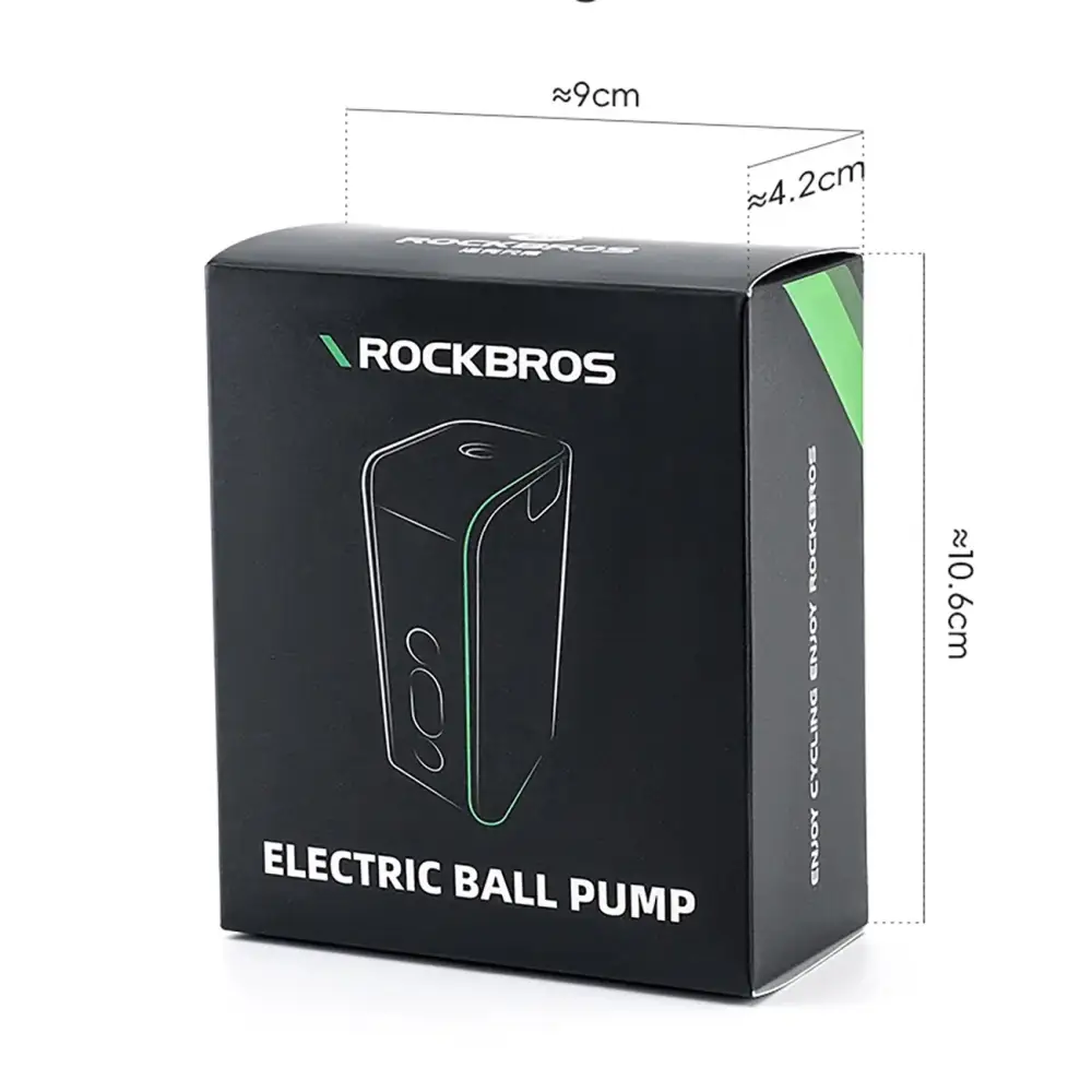 Електрическа помпа с дисплей Rockbros, синя