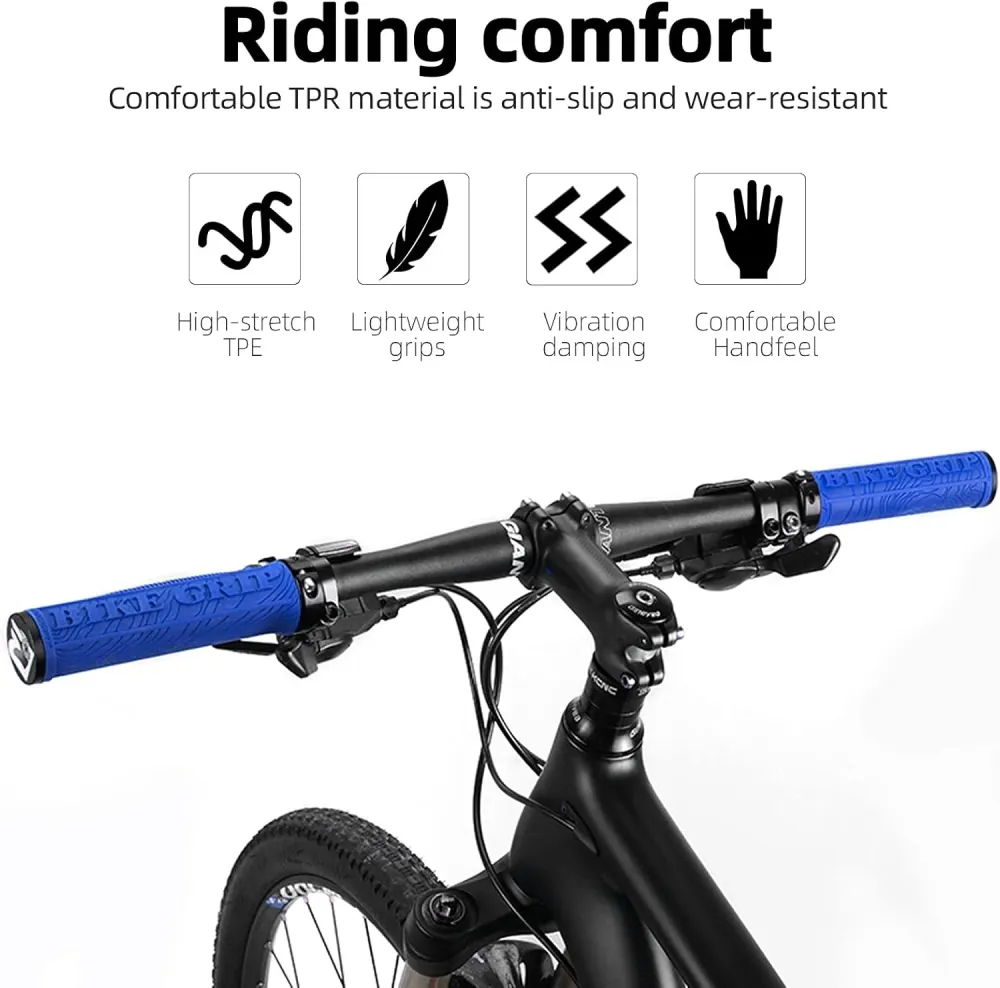 Дръжки за велосипед ROCKBROS BIKE GRIP синьо