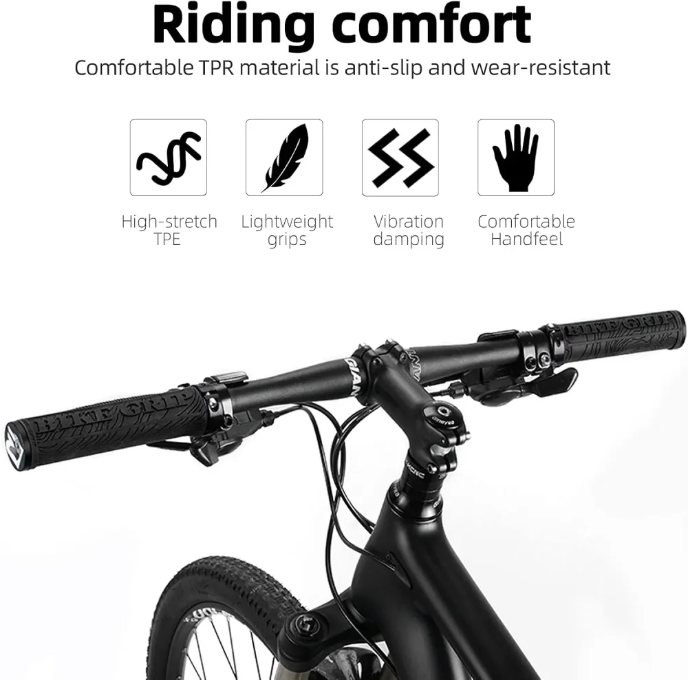 Дръжки за велосипед ROCKBROS BIKE GRIP черни