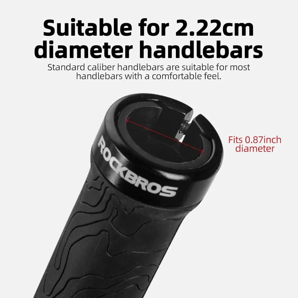 Дръжки за велосипед ROCKBROS BIKE GRIP черни