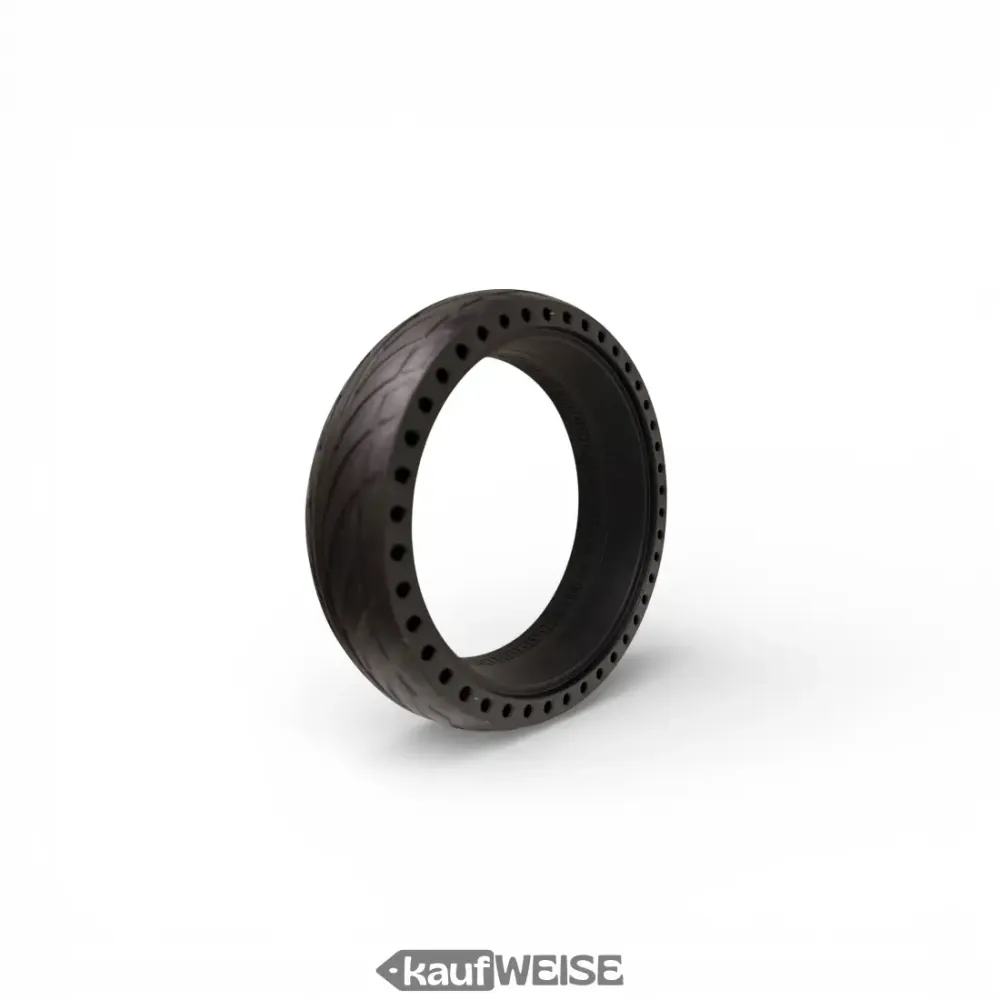 Segway-Ninebot Плътна гума тип „пчелна пита“ (8 инча) ES1/ES2/ES4 | Hollow Band | Непробиваема и удобна | Черна