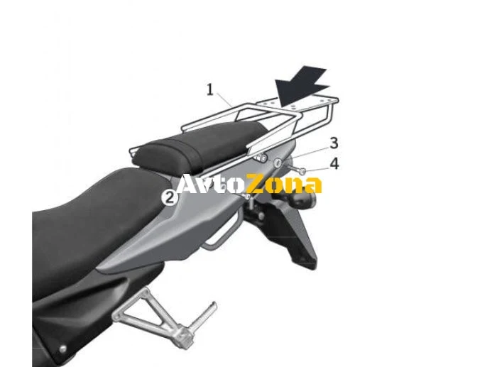 Монтажен комплект за куфари SHAD D0RD16ST