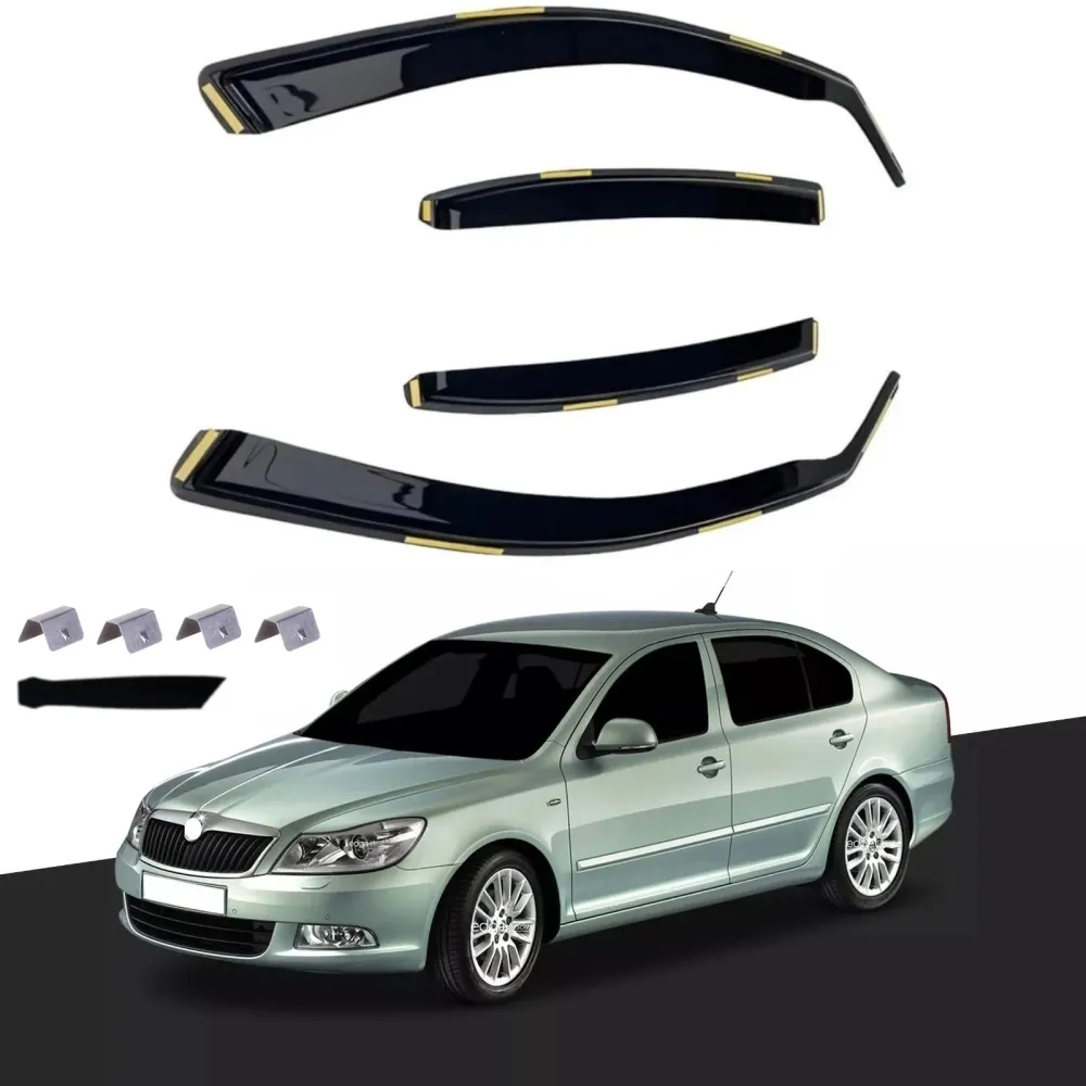 Комплект от 4бр. ветробрани за SKODA OCTAVIA SEDAN 2004 - 2013 MK2