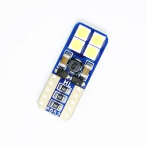 Диодна крушка Т10 с 8 smd 3030 12-30V - Canbus