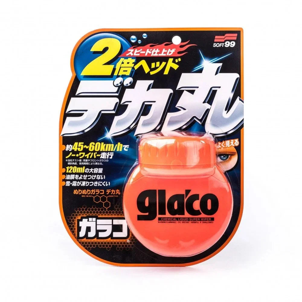Хидрофобна обработка на стъкло Soft99 Glaco Roll On, голяма, 120 ml