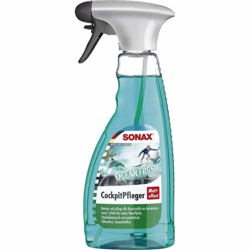 Препарат за почистване на кабината Sonax CockpitPfleger, Ocean Fresh, 500 мл