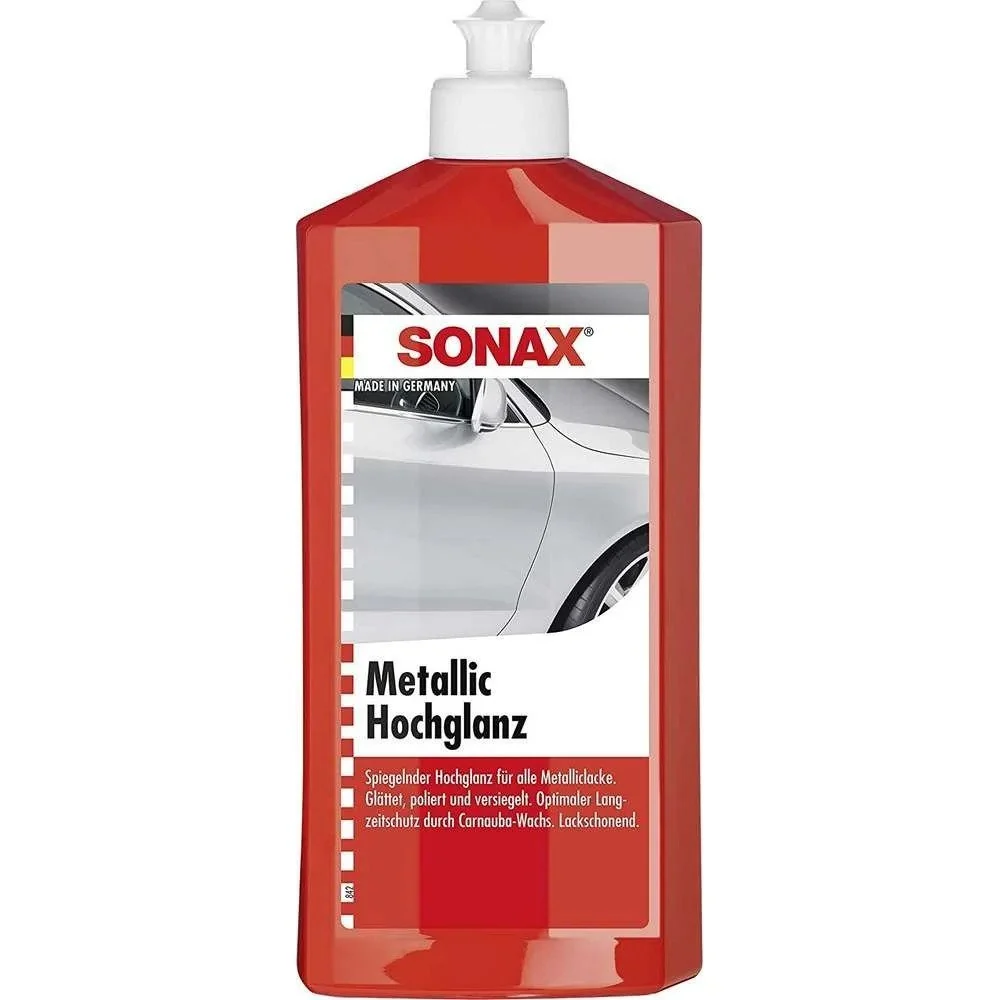 Препарат за почистване и вакса Sonax Metallic High Gloss, 500 мл