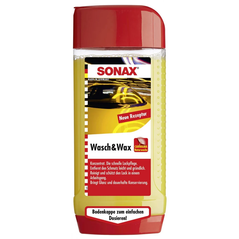 Шампоан за кола Sonax Wash and Wax, 500 мл