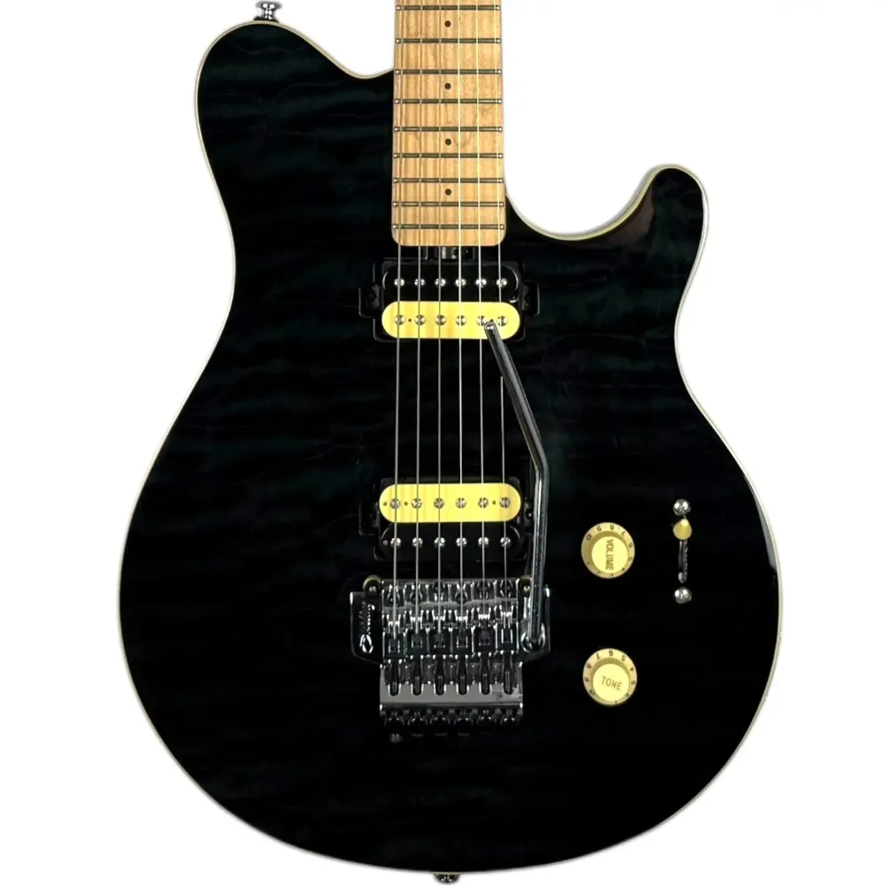 Sterling MusicMan SUB Series Axis FR - Прозрачен Черен