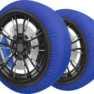 Текстилни вериги за сняг Streetech - син цвят - размер S - 2бр.
