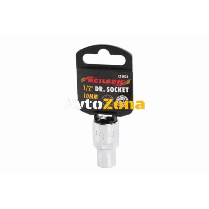 10мм - Вложка Хром Ванадий Super Lock за 1/2 глава - Neilsen Tools